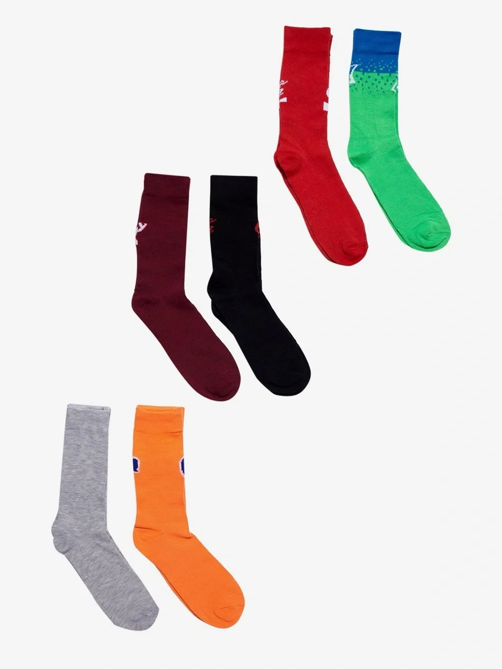 New Coca-Cola Novelty Crew Sock Vending Machine Gift Set 6pk